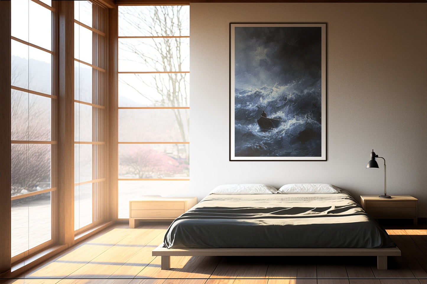 Affiche Encadrée La Tempête apaisée