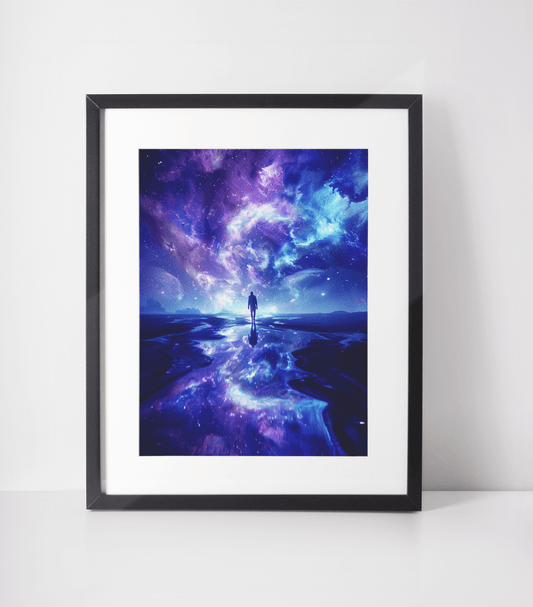 Affiche Encadrée La Marche Céleste
