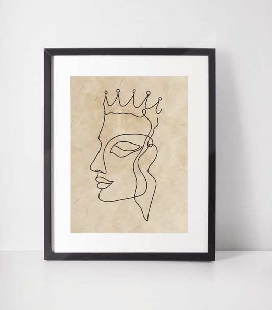 Affiche Encadrée Roi David