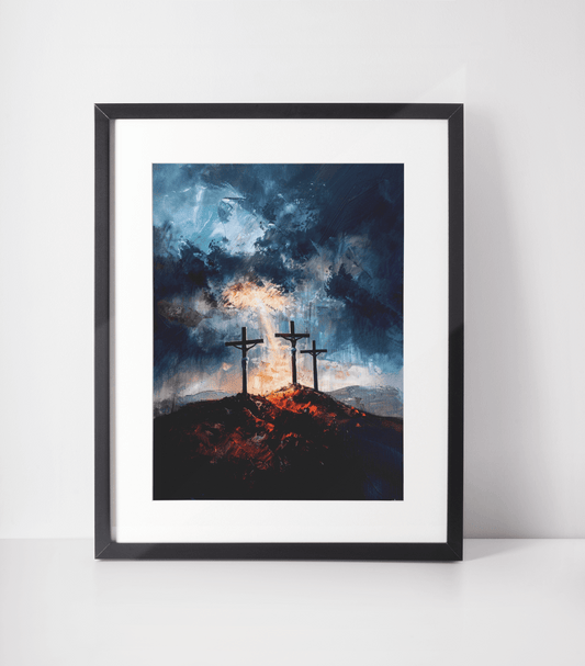 Affiche Encadrée La Crucifixion