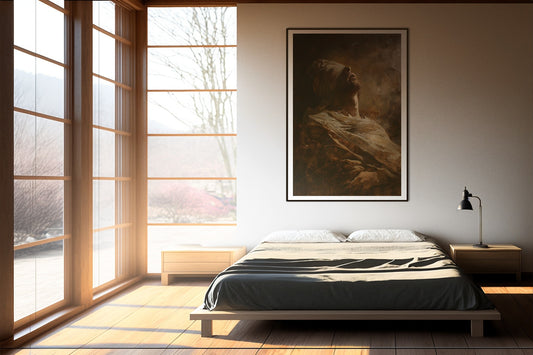 Affiche Encadrée Résurrection de Lazare